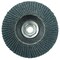Weiler 5" Tiger Paw Abrasive Flap Disc, Flat (TY27), 40Z, 5/8"-11 UNC 51156 - alternate 2